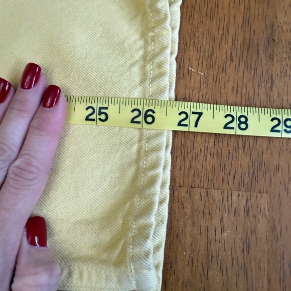 Women’s Agolde Parker Cropped Jean Butter Yellow 32 - Picture 5 of 7